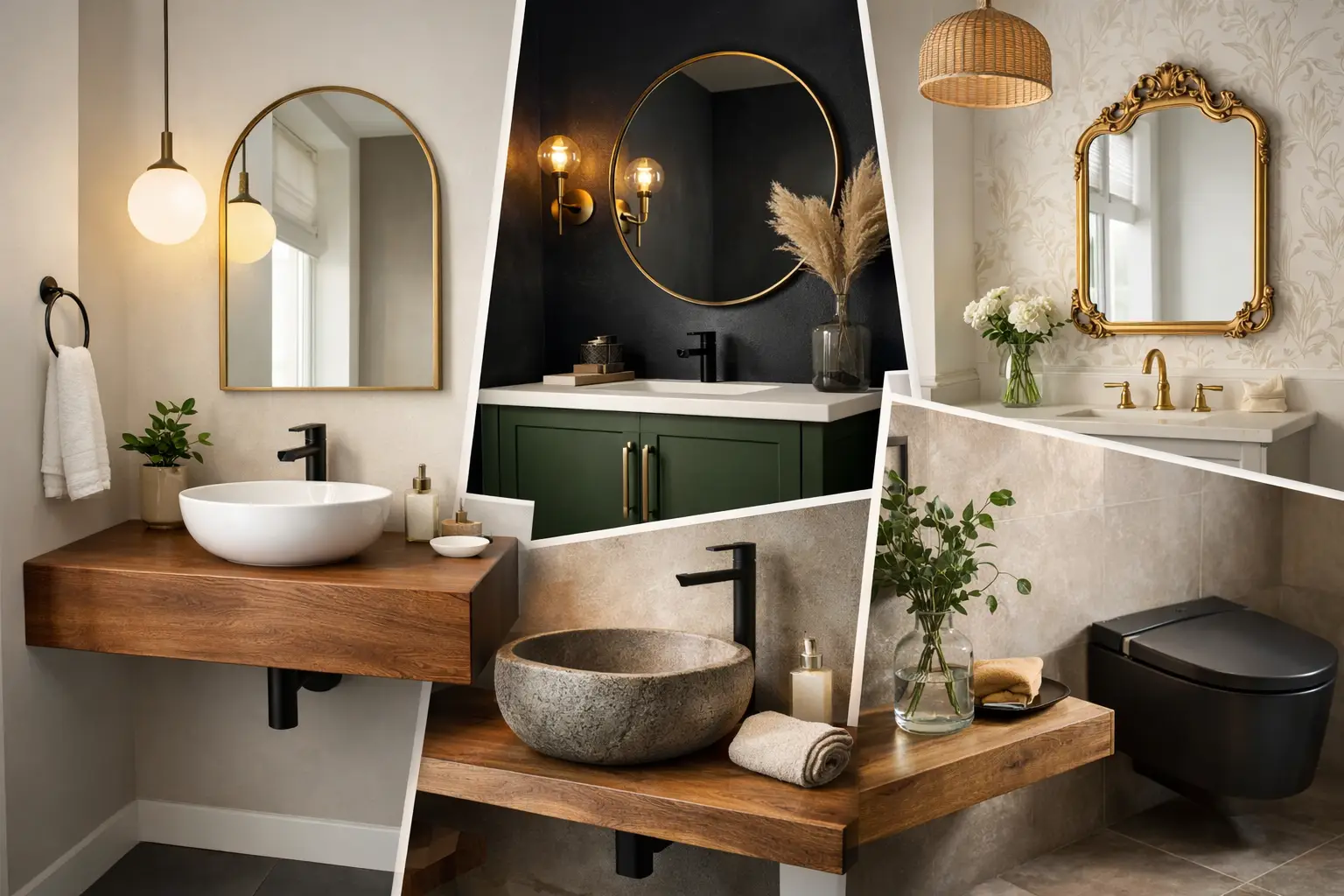 12 Powder Room Remodel Ideas That Work Hard
