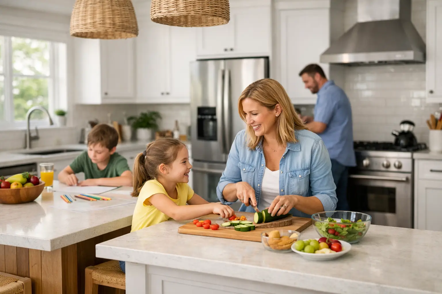 A Family Friendly Kitchen Layout That Works