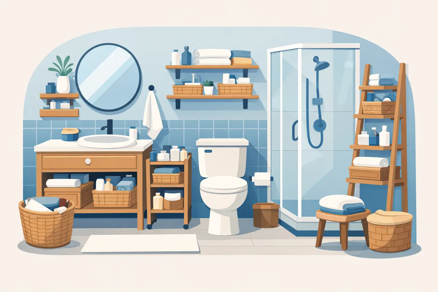 Small Bathroom Storage Solutions That Work