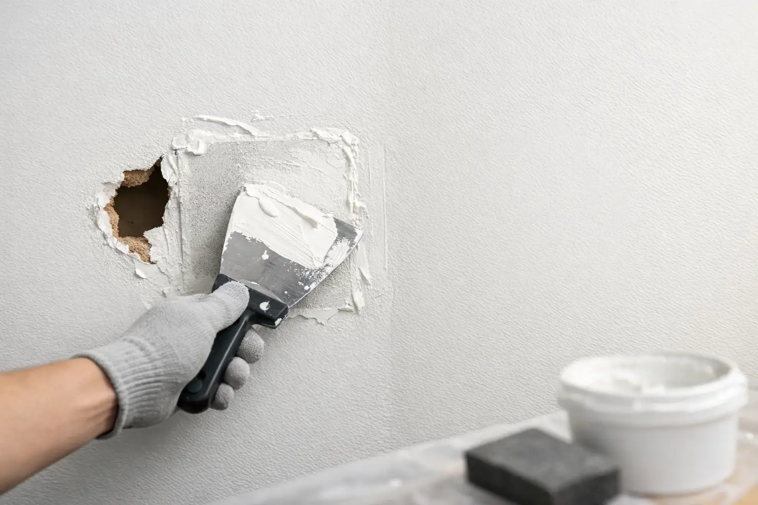 Drywall Hole Repair That Blends Into Your Wall