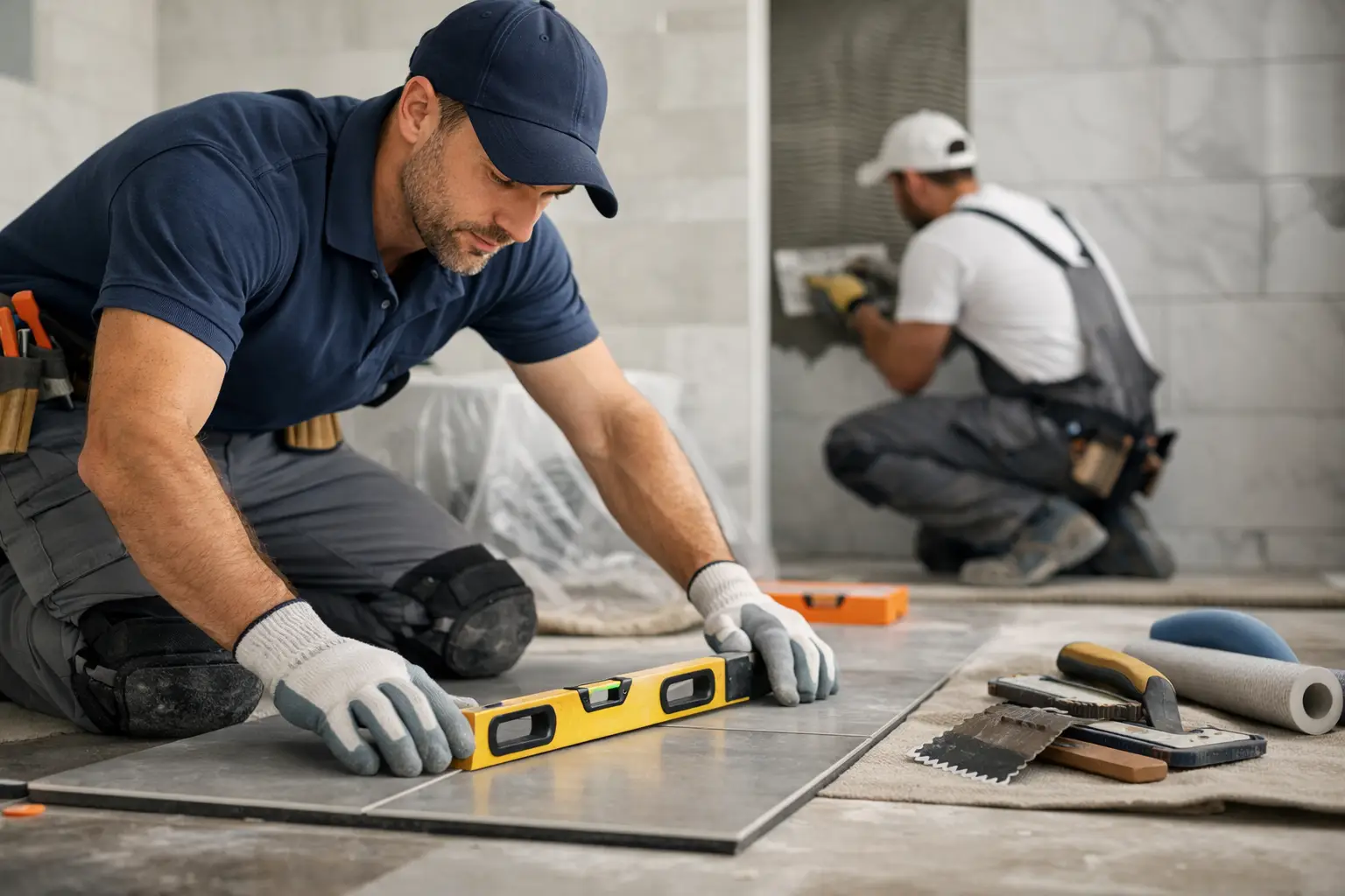 How Tile Installation Contractors Protect Your Remodel