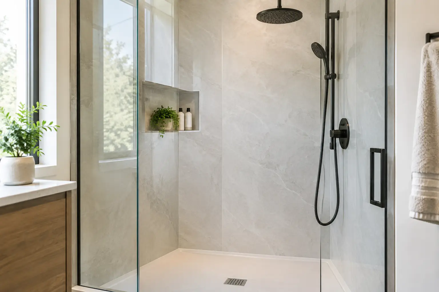 Best Low Maintenance Shower Surfaces for Homes
