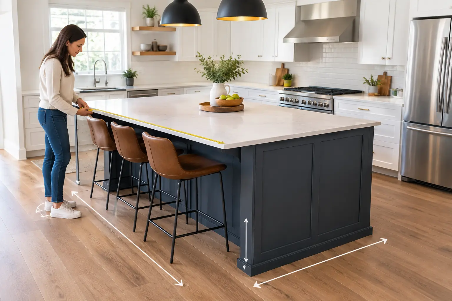 Kitchen Island Sizing Guide for Better Layouts