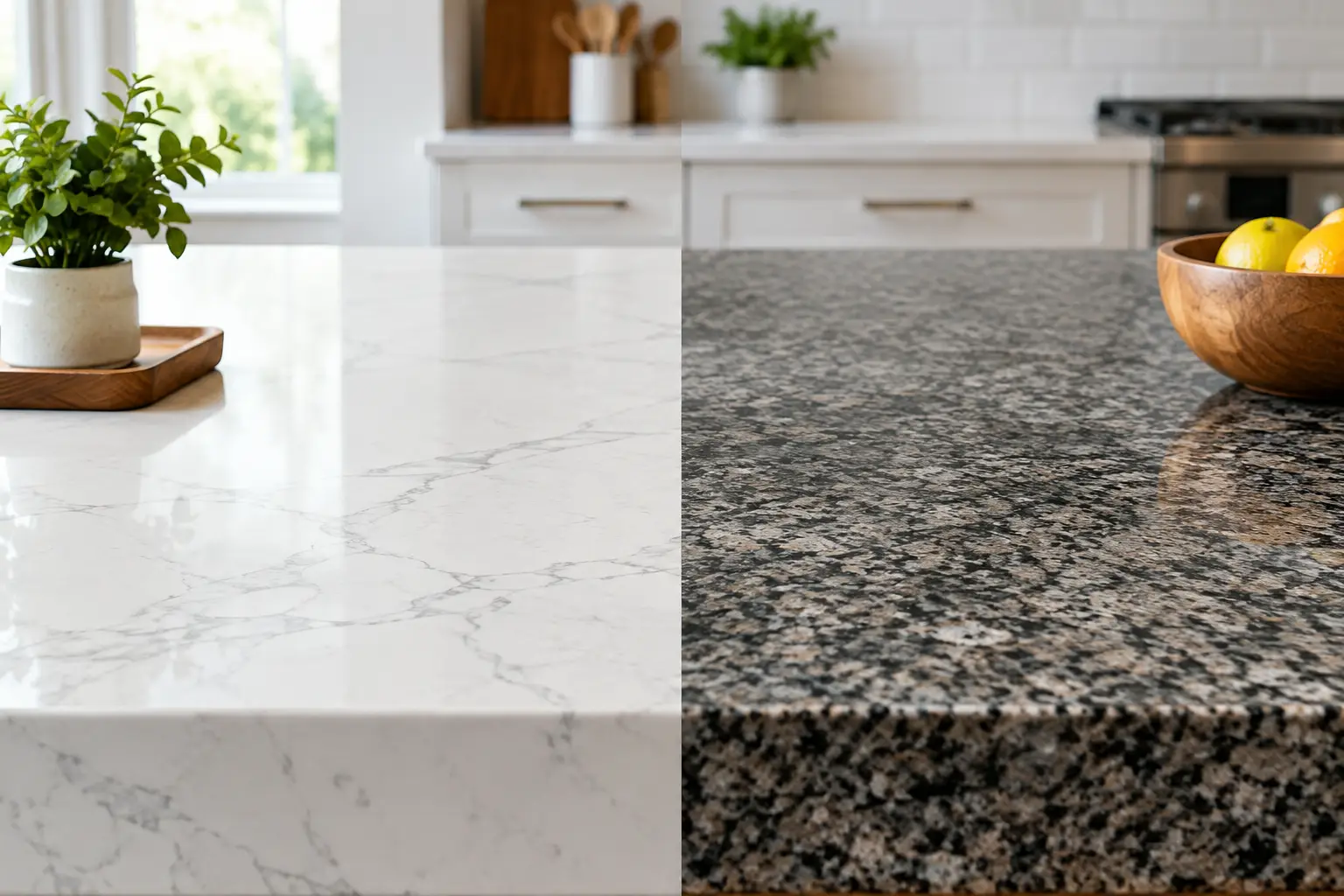 Quartz Versus Granite Countertops Compared